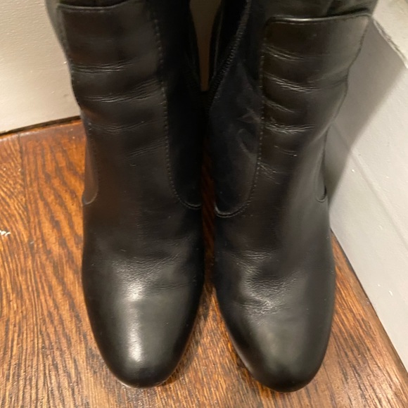 Staccato brand leather knee high boots - Picture 3 of 9